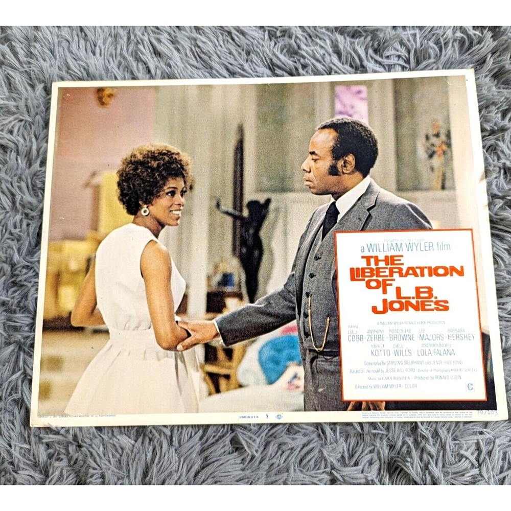 The Liberation of LB Jones 1970 Lobby Card Movie Poster Anthony Zerbe Neo Noir